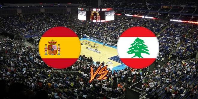 lebanon vs spain basketball live